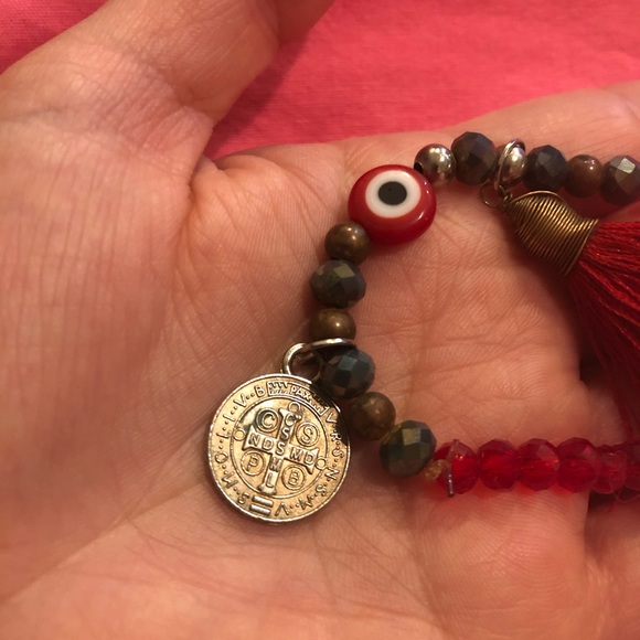 Evil eye handmade bracelet 💞 - Picture 2 of 7